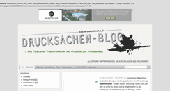 Desktop Screenshot of drucksachen-online.de